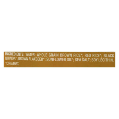 An image displaying Seeds Of Change Organic Quinoa Brown And Red Rice With Flaxseed - Case Of 12 - 8.5 Ounce by Seeds Of Change