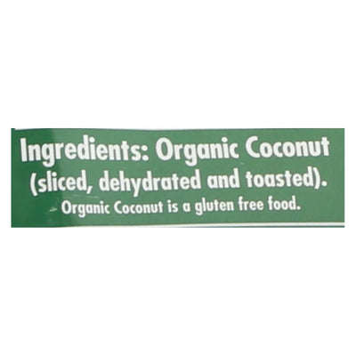 Let's Do Organics Toasted Coconut Flakes - Organic - Case Of 12 - 7 Ounce.