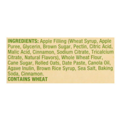 An image displaying Nature's Bakery - Oatmeal Crumble Apple - Case Of 6 - 8.46 Ounce by Nature's Bakery
