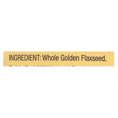Bob's Red Mill - Flaxseed Meal - Golden - Case Of 4 - 16 Oz - Orca Market