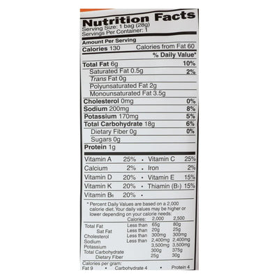 An image displaying Good Health Veggie Straws - Sea Salt - Case Of 24 - 1 Ounce. by Good Health