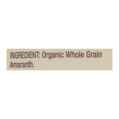 Bob's Red Mill - Amarantha Grain - Case Of 4 - 24 Oz - Orca Market