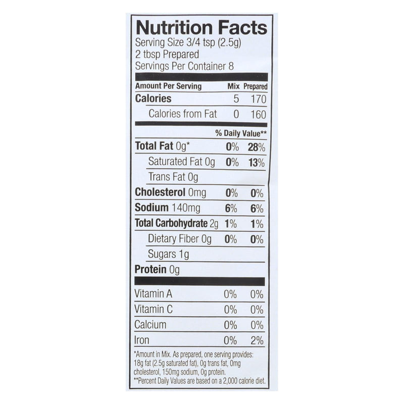 Simply Organic Italian Salad Dressing Mix - Case Of 12 - 0.7 Oz. - Orca Market