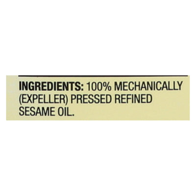 An image displaying Spectrum Naturals Refined Sesame Oil - Case Of 12 - 16 Fl Oz. by Spectrum Naturals