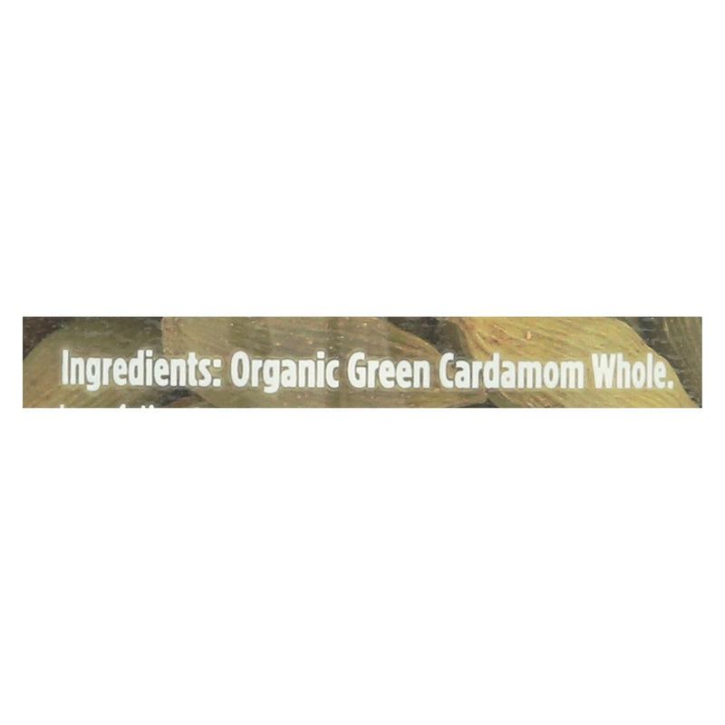 Spicely Organics - Organic Cardamom - Pods Green - Case Of 3 - 1.2 Oz. - Orca Market