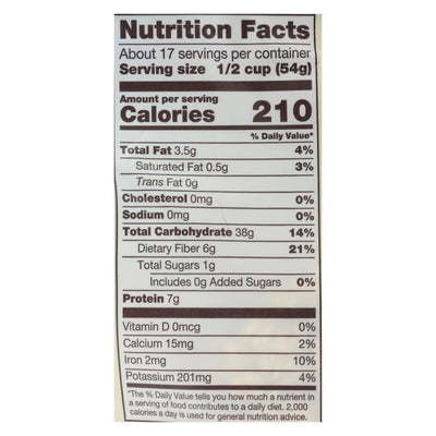 Bob's Red Mill - Organic Old Fashioned Rolled Oats - Gluten Free - Case Of 4-32 Oz - Orca Market