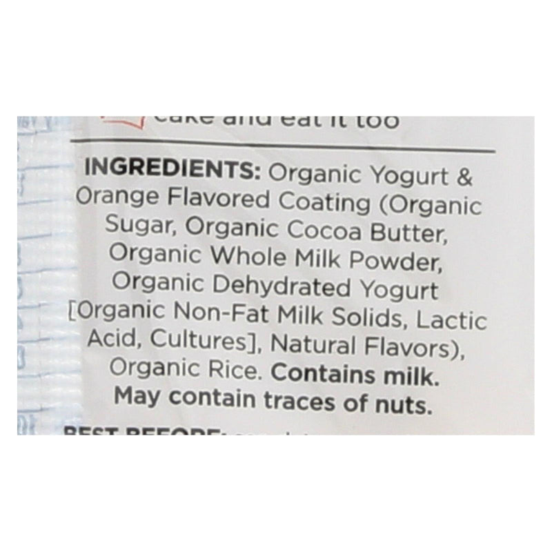 Element Organic Dipped Rice Cakes - Vanilla Orange - Case Of 6 - 3.5 Oz - Orca Market