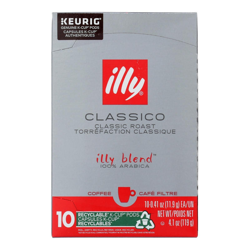 Illy Caffe Coffee - Kcups Red Mediu Roasted - Case Of 6 - 10 Count - Orca Market