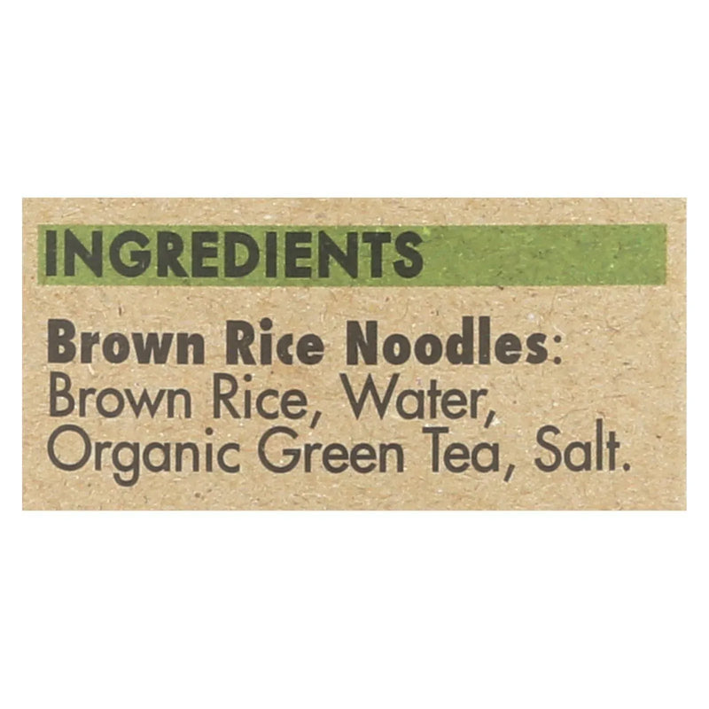 An image displaying Star Anise Foods Noodles - Brown Rice - Vietnamese - With Organic Green Tea - 8.6 Ounce - Case Of 6 by Star Anise Foods