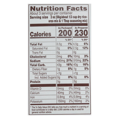 Near East Rice Pilaf Mix - Mushrooms And Herbs - Case Of 12 - 6.3 Oz. - Orca Market