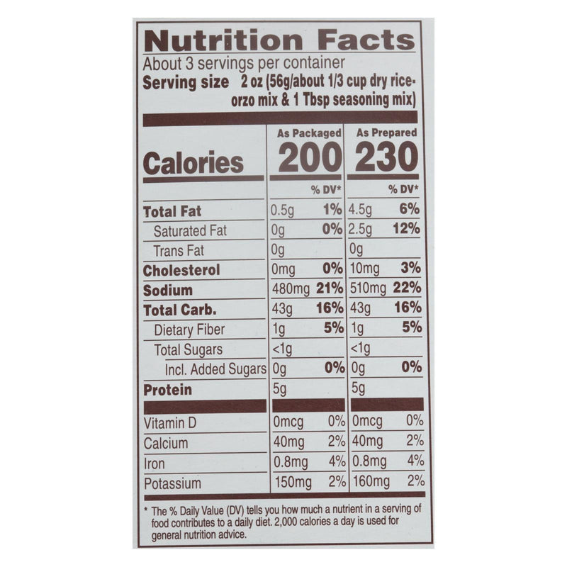 Near East Rice Pilaf Mix - Mushrooms And Herbs - Case Of 12 - 6.3 Oz. - Orca Market