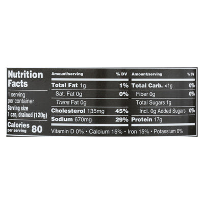 Crown Prince Crab Meat - Fancy White Lump - Case Of 12 - 6 Ounce