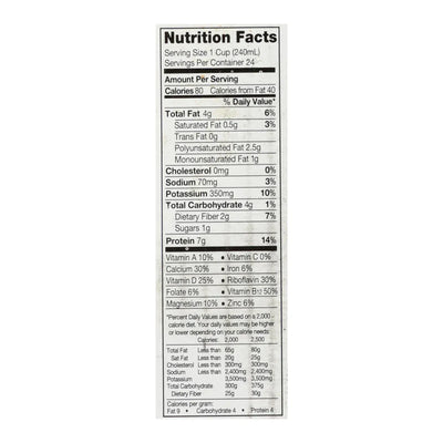 An image displaying Silk Organic Soymilk - Unsweetened - Case Of 6 - 32 Ounce. by Silk