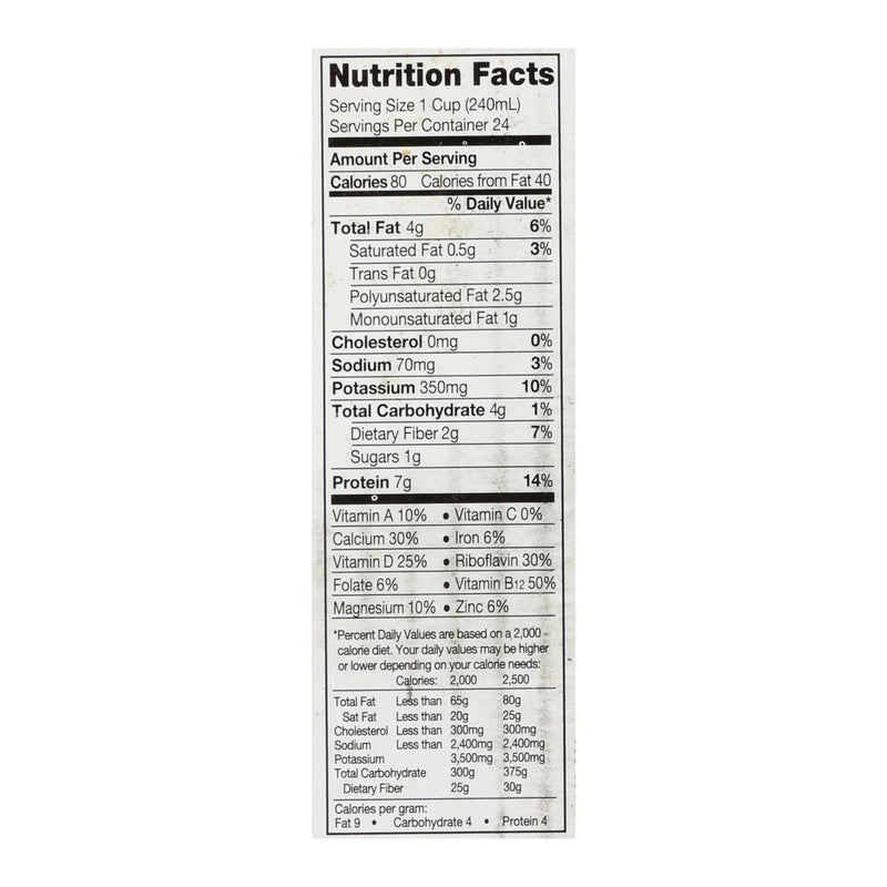 An image displaying Silk Organic Soymilk - Unsweetened - Case Of 6 - 32 Ounce. by Silk