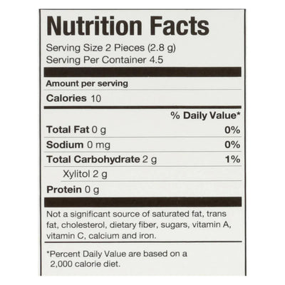 An image displaying Pur Gum - Pomegranate Mint - Aspartame Free - 9 Pieces - 12.6 G - Case Of 12 by Pur Gum