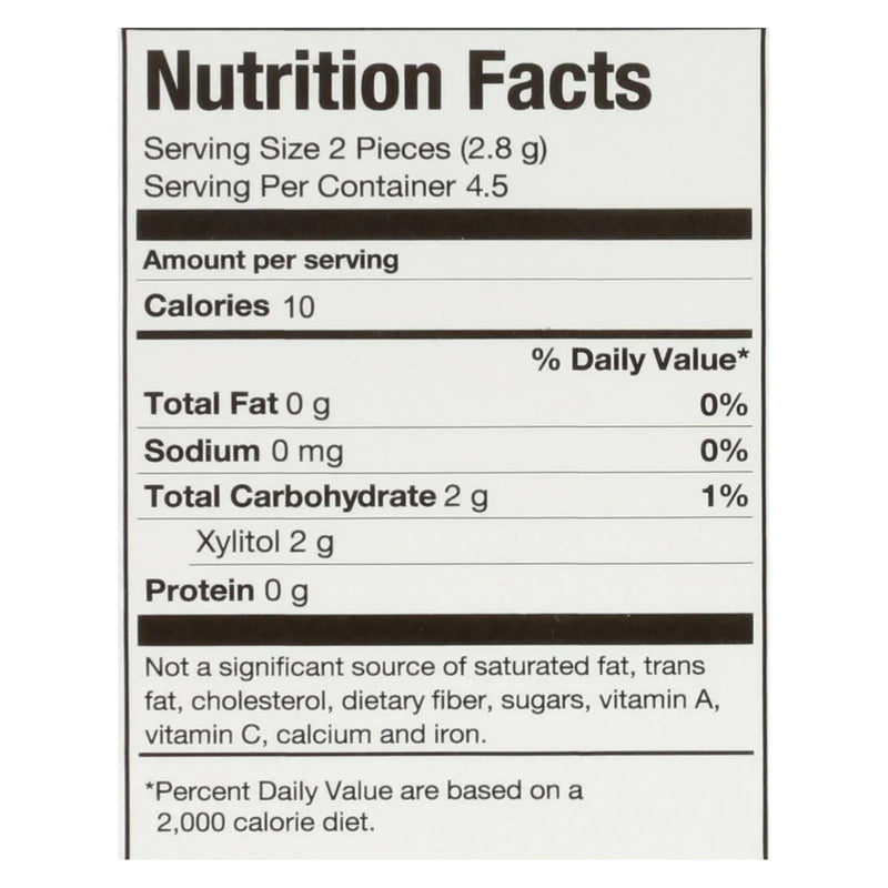 An image displaying Pur Gum - Pomegranate Mint - Aspartame Free - 9 Pieces - 12.6 G - Case Of 12 by Pur Gum