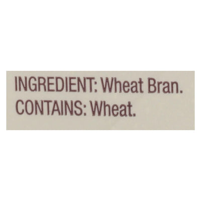Bob's Red Mill - Wheat Bran - Case Of 4-16 Ounce