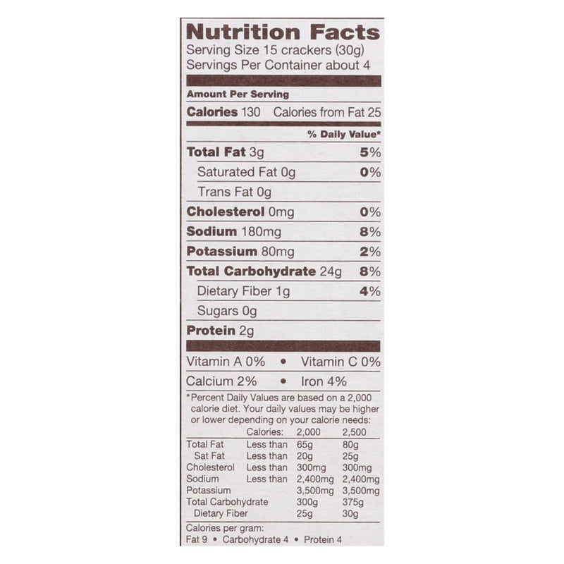 Back To Nature Multi Seed Rice Thin Crackers - Brown Rice Sesame Seeds Poppy Seeds And Flax Seed - Case Of 12 - 4 Oz. - Orca Market