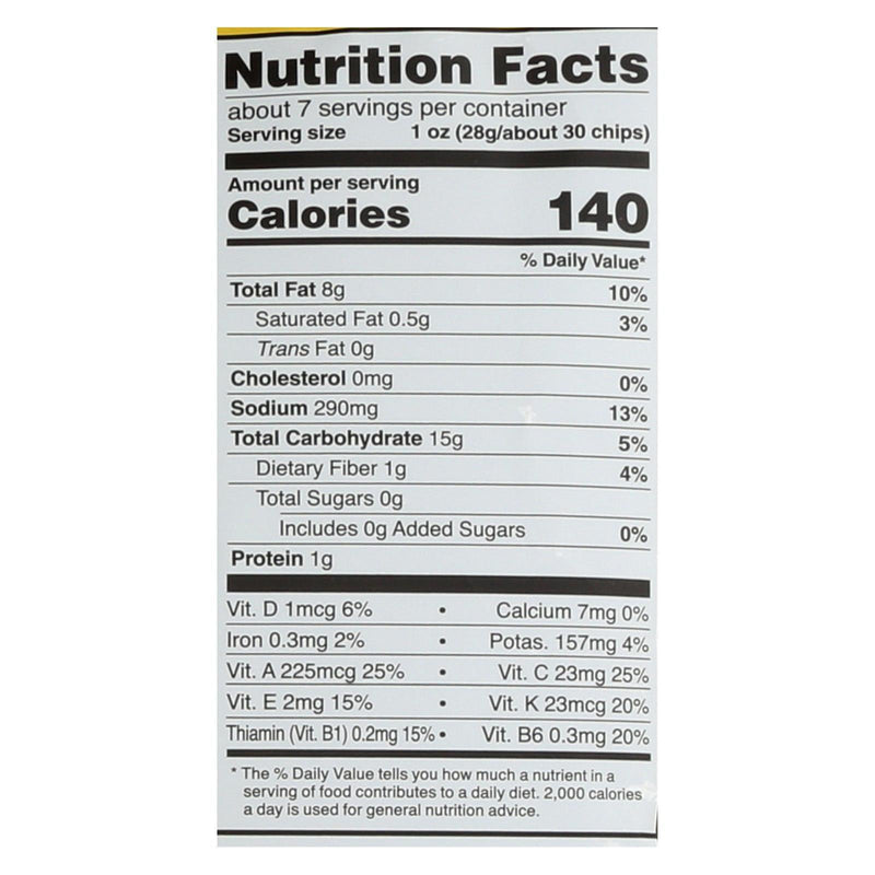 Good Health Sea Salt Veggie Chips - Case Of 10 - 6.25 Oz - Orca Market