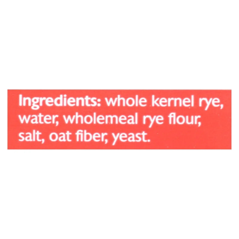 An image displaying Mestemacher Bread Bread - Rye - Whole - 17.6 Ounce - Case Of 12 by Mestemacher Bread