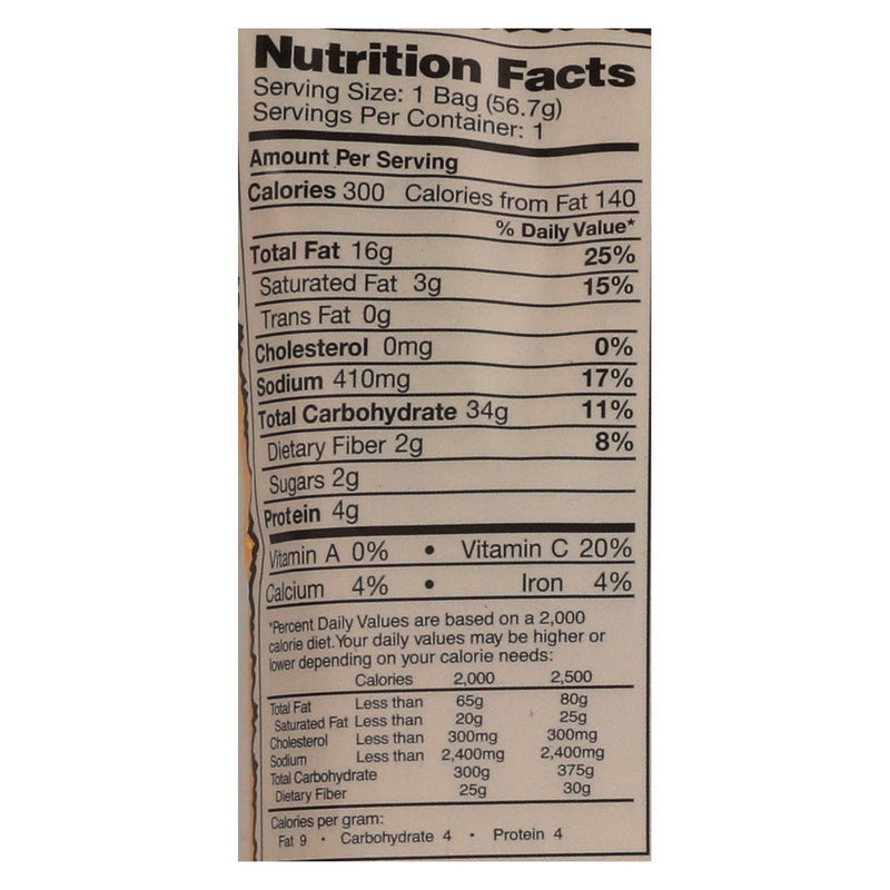 Dirty Chips - Potato Chips - Sour Cream And Onion - Case Of 25 - 2 Oz. - Orca Market