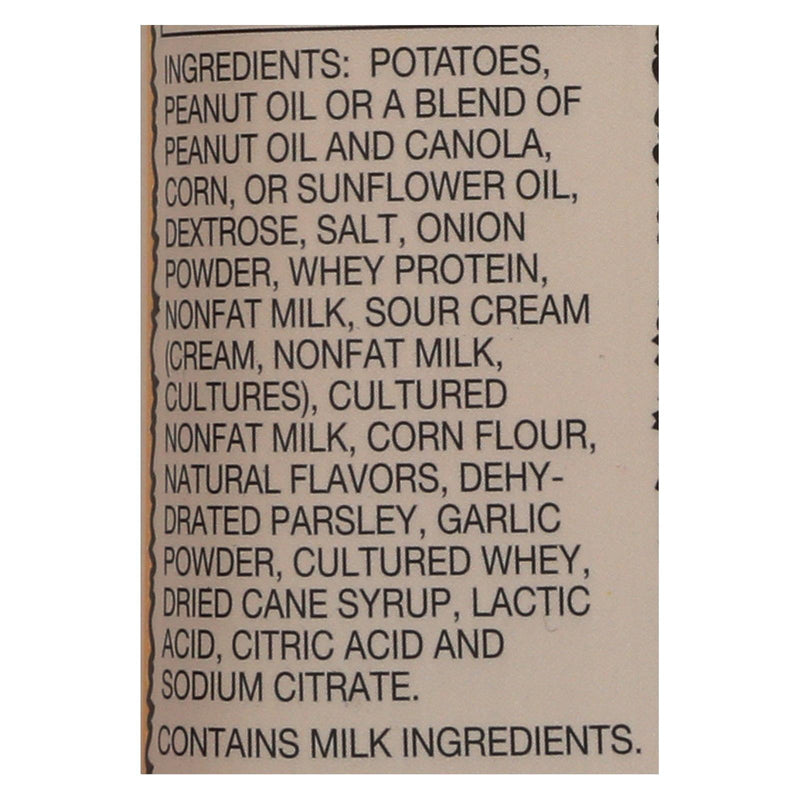 Dirty Chips - Potato Chips - Sour Cream And Onion - Case Of 25 - 2 Oz. - Orca Market