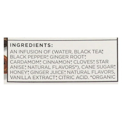 Tazo Tea Organic Tea - Chai Latte - Case Of 6 - 32 Fl Oz - Orca Market
