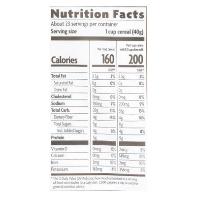 An image displaying Nature's Path Organic Millet Rice Oat-bran Flakes Cereal - Case Of 6 - 32 Ounce by Nature's Path