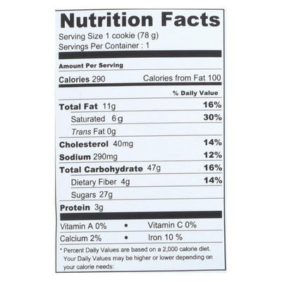 Wow Baking Cookie - Oregon Oatmeal - Case Of 12 - 2.75 Oz. - Orca Market