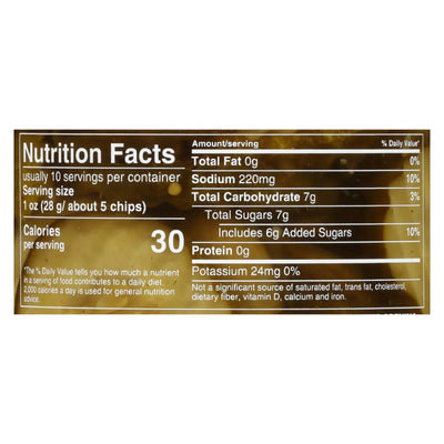 An image displaying Mt Olive Pickle Co - Organic Pickles - Bread And Butter Chips - Case Of 6 - 16 Ounce. by Mt Olive Pickle Co