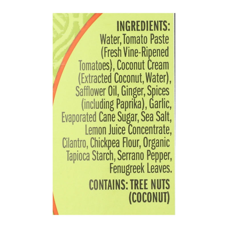 Maya Kaimal - Simmer Sauce Vegetarian Tikka Masala - Case Of 6 - 12.5 Oz - Orca Market