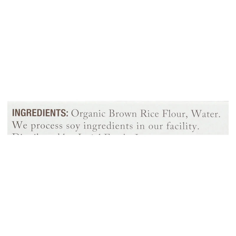 Jovial - Organic Brown Rice Pasta - Fettuccine - Case Of 12 - 12 Ounce.
