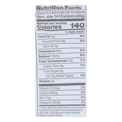 Crunchmaster - Multi Seed Cracker Roast Garlic - Case Of 12 - 4 Oz - Orca Market