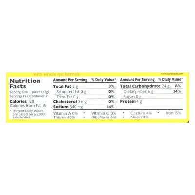 An image displaying Mestemacher Bread Bread - Three Grain - 17.6 Ounce - Case Of 12 by Mestemacher Bread