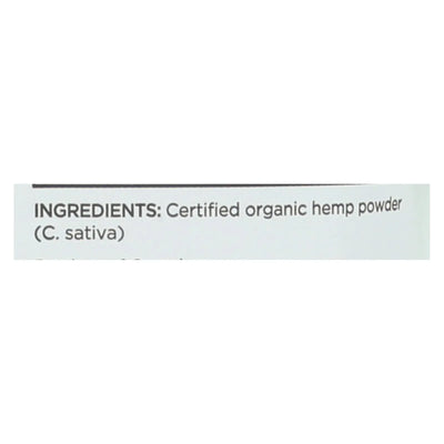An image displaying Navitas Naturals Protein Powder - Organic - Hemp - Raw - 12 Ounce - Case Of 6 by Navitas Organics