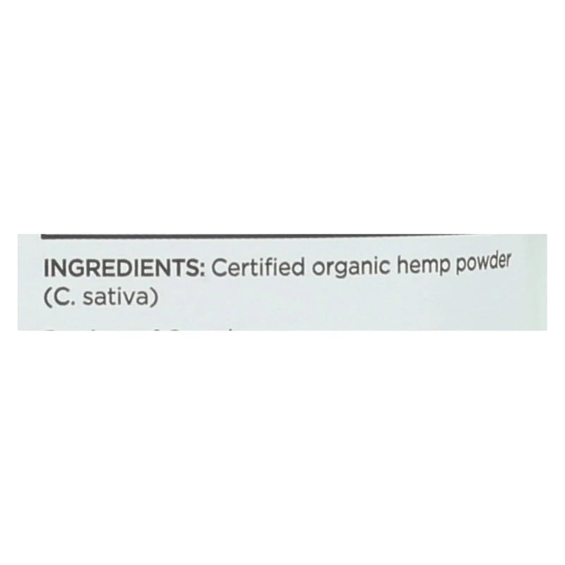 An image displaying Navitas Naturals Protein Powder - Organic - Hemp - Raw - 12 Ounce - Case Of 6 by Navitas Organics