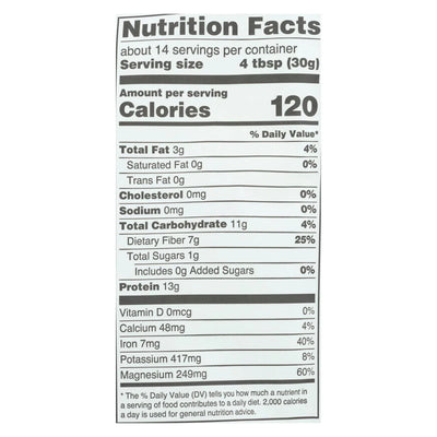 An image displaying Navitas Naturals Protein Powder - Organic - Hemp - Raw - 12 Ounce - Case Of 6 by Navitas Organics