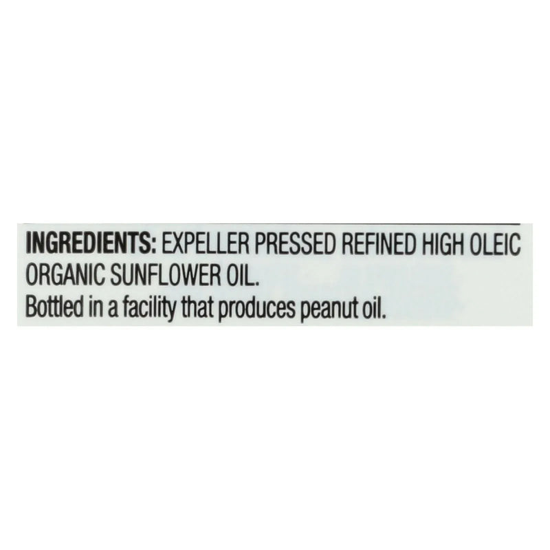 An image displaying Spectrum Naturals High Heat Refined Organic Sunflower Oil - Case Of 12 - 16 Ounce by Spectrum Naturals