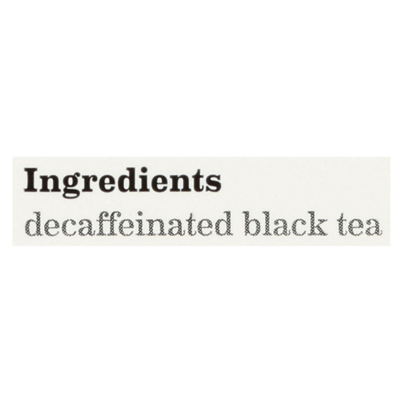 Bigelow Tea English Teatime Decaffeinated Black Tea - Case Of 6 - 20 Bags - Orca Market