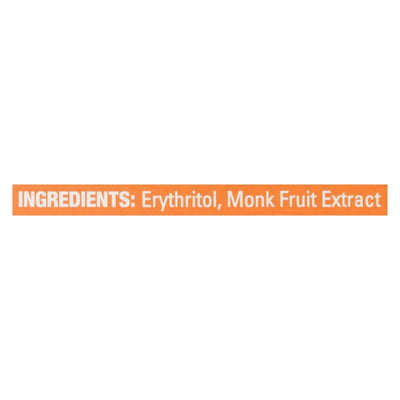 Monk Fruit In The Raw - Sweetner Monk Fruit N Raw Keto - Case Of 8-40 Pkt - Orca Market