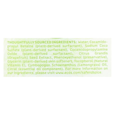 An image displaying Earth Friendly Hand Soap - Lemongrass - Case Of 6 - 17 Ounce by Earth Friendly