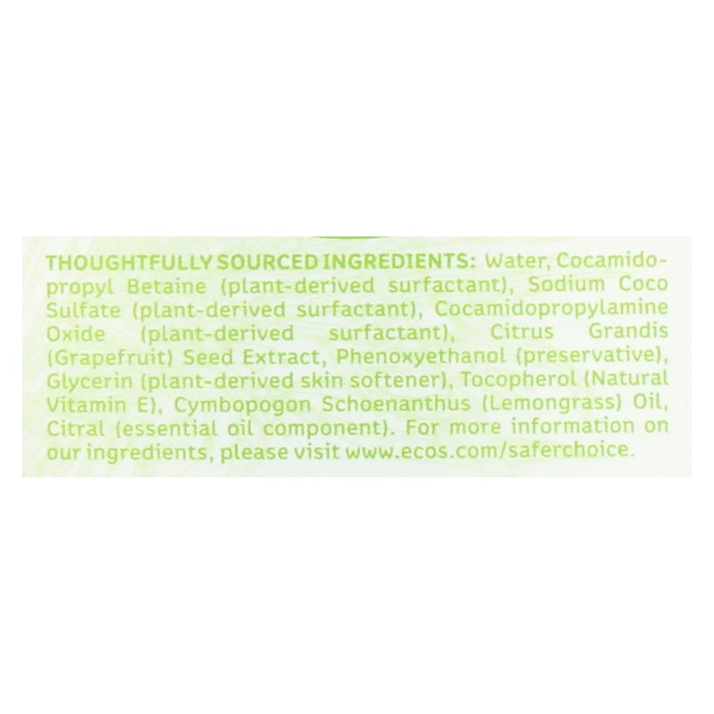 An image displaying Earth Friendly Hand Soap - Lemongrass - Case Of 6 - 17 Ounce by Earth Friendly