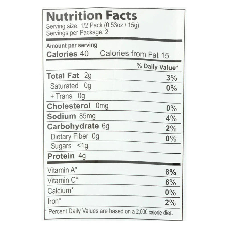 An image displaying Seasnax Chomperz Crunchy Seaweed Chips - Barbecue - Case Of 8 - 1 Ounce by Seasnax