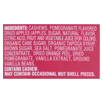 An image displaying Sahale Snacks Cashews Glazed Nuts - Pomegranate And Vanilla - Case Of 6 - 4 Ounce. by Sahale Snacks