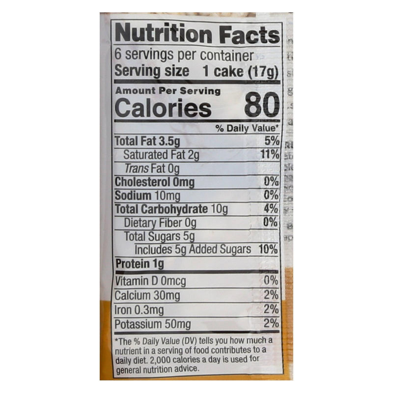 Element Organic Dipped Rice Cakes - Milk Chocolate - Case Of 6 - 3.5 Oz - Orca Market