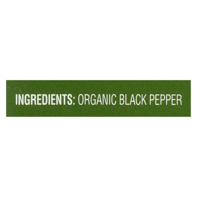 An image displaying Simply Organic Ground Black Pepper - Case Of 6 - 4 Ounce by Simply Organic