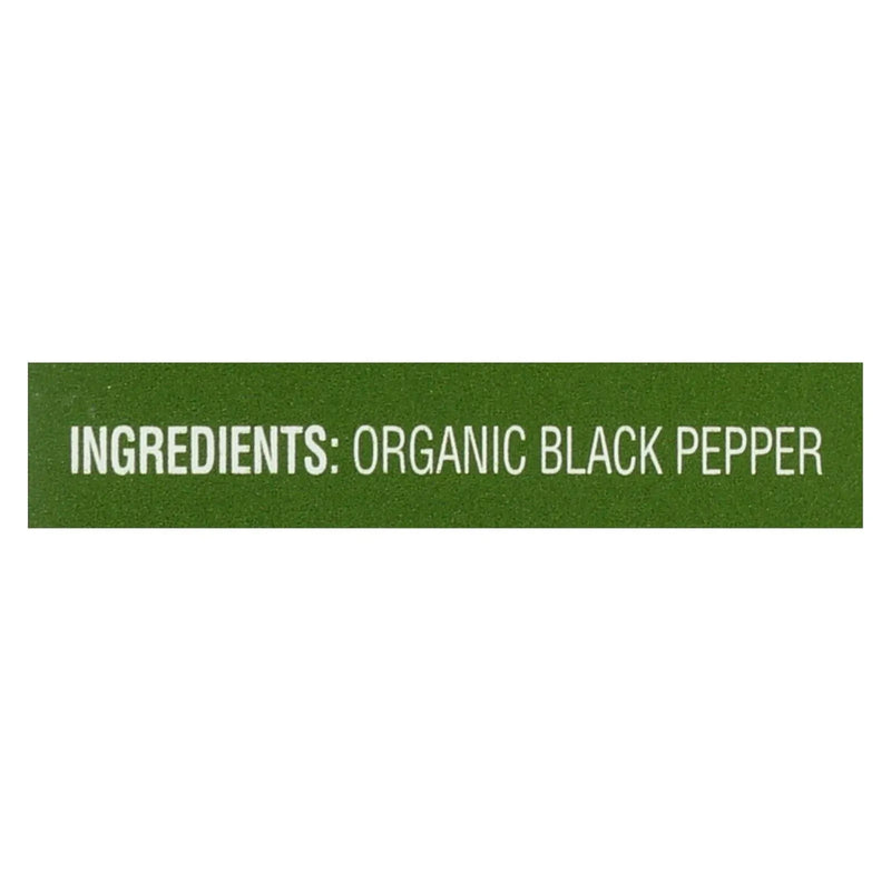 An image displaying Simply Organic Ground Black Pepper - Case Of 6 - 4 Ounce by Simply Organic