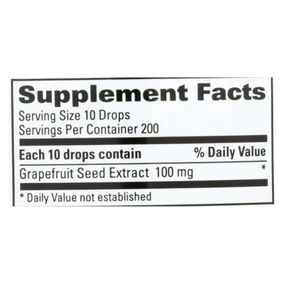 An image displaying Nutribiotic - Supp Grapefruit Seed Concentrat - 1 Each 1-2 Ounce by Nutribiotic