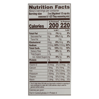 Near East Couscous Mix - Herb Chicken - Case Of 12 - 5.7 Oz. - Orca Market