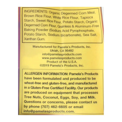 An image displaying Pamela's Products - Cornbread And Muffin - Mix - Case Of 6 - 12 Ounce by Pamela's Products